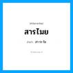สารไมย อ่านว่า?, คำในภาษาไทย สารไมย อ่านว่า สา-ระ-ไม